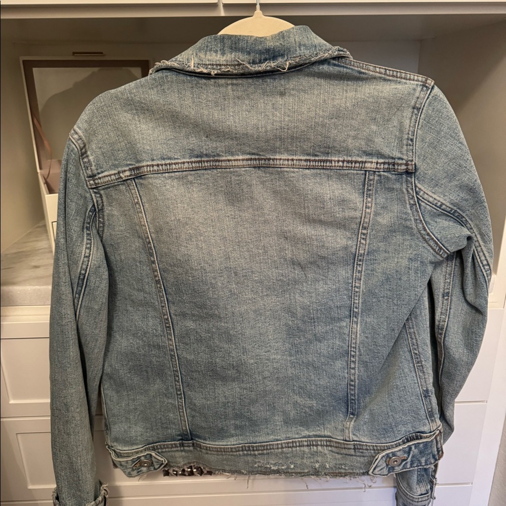 Distressed Jean Jacket - image 2